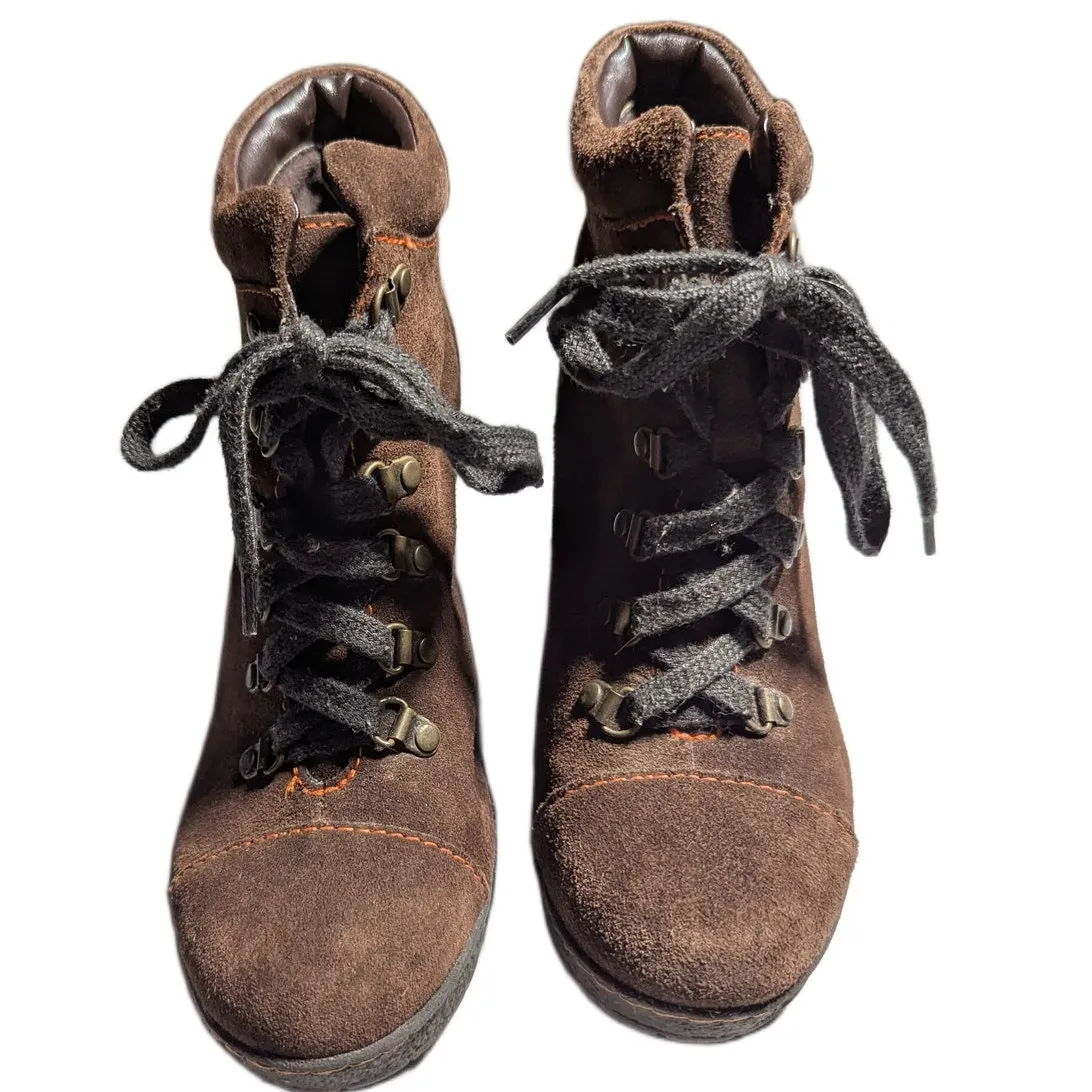 BOC by Born Brown Genuine Suede Lace - Image 2