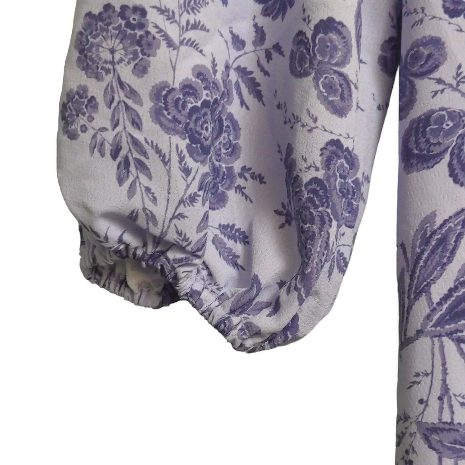 Hill House Simone Dress Lilac Tonal Floral XL New - Image 6