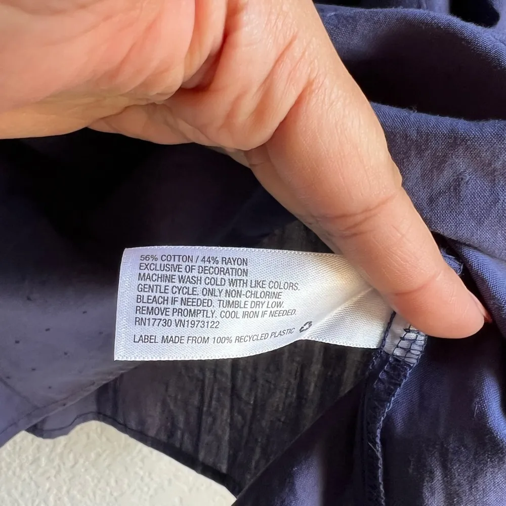 Universal Thread Cornflower Balloon Sleeve Blouse - Image 6