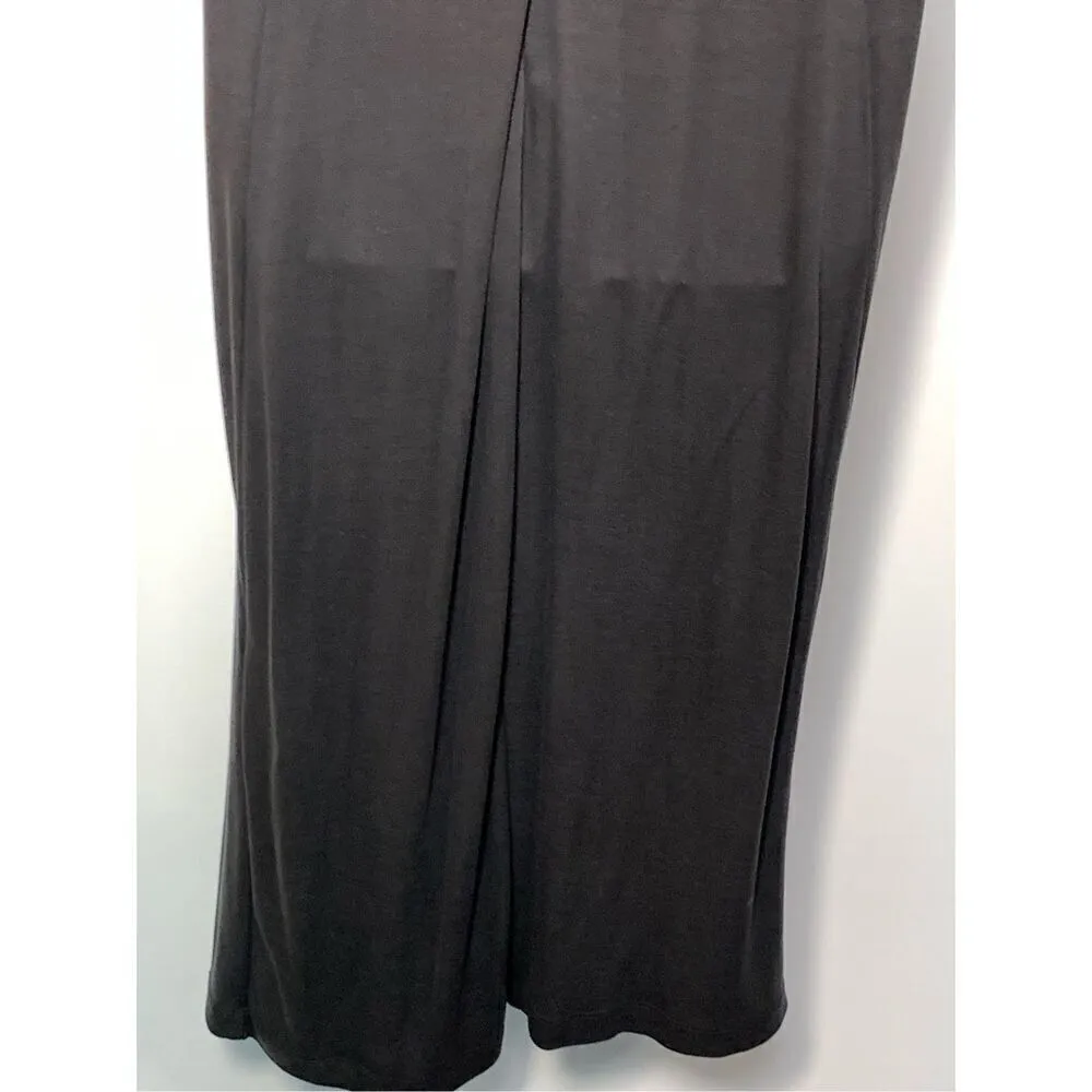 Zara Trafaluc Collection Women's Rayon Blend Sleeveless Midi Dress Black Medium - Image 7