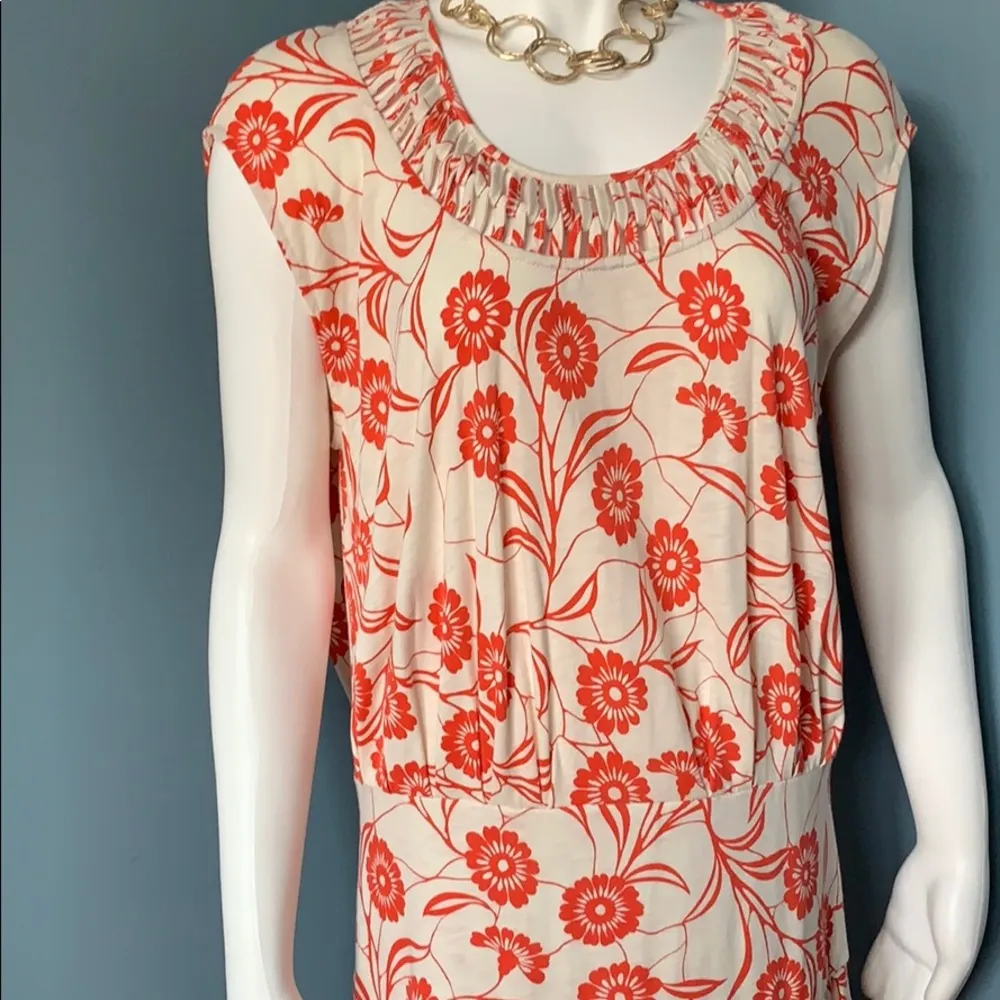 ANTHROPOLOGIE Leifnotes Scattered Stellata Floral Dress - Image 3