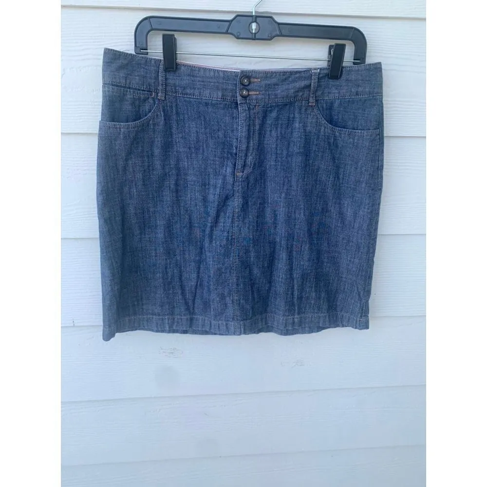 Dockers Denim Jean Skirt Size 8 - Image 2