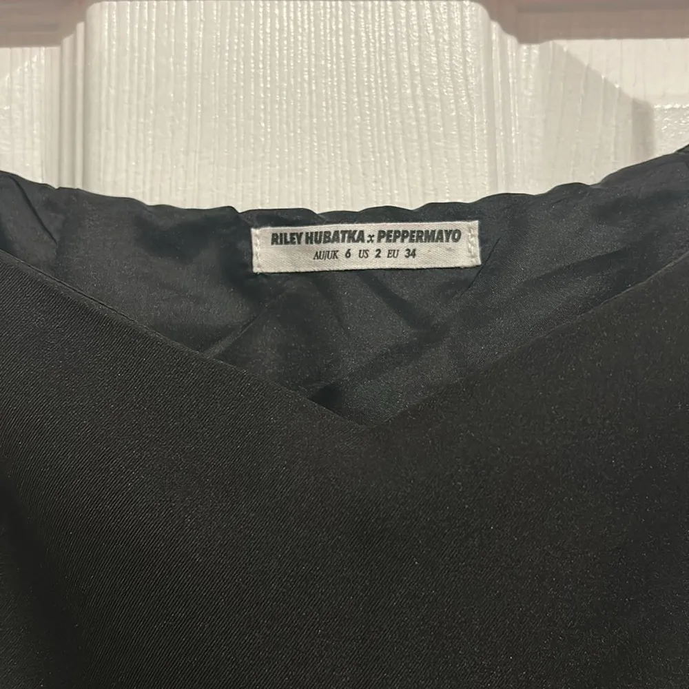 Riley Hubatka x  Black Disco Disco Maxi Skirt - Noir Side Slit Size 2 - Image 5