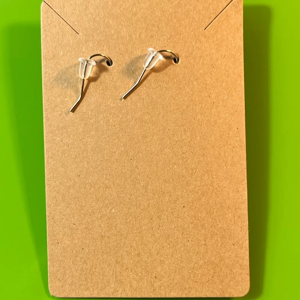 Corgi Dog Teardrop Dangle Pierced Earrings New - Image 2