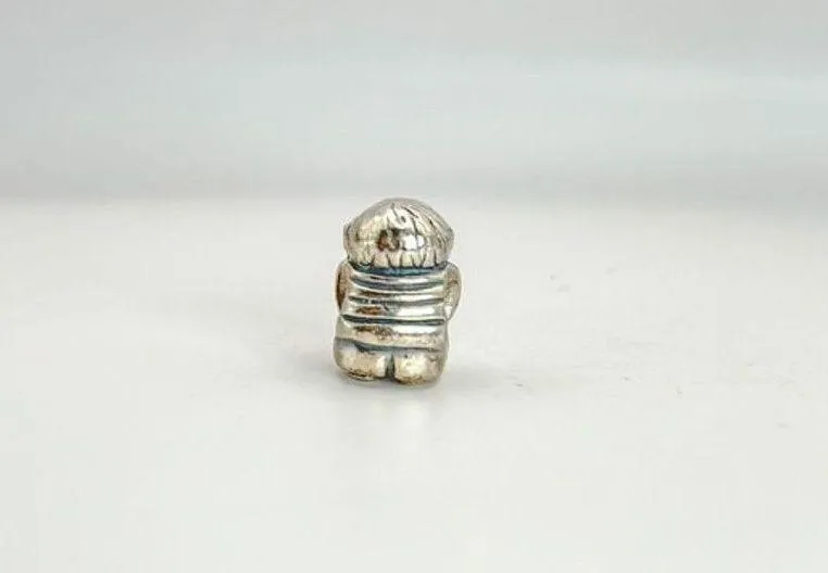 Pandora  Silver Little Boy Retired Authentic Charm - Image 2