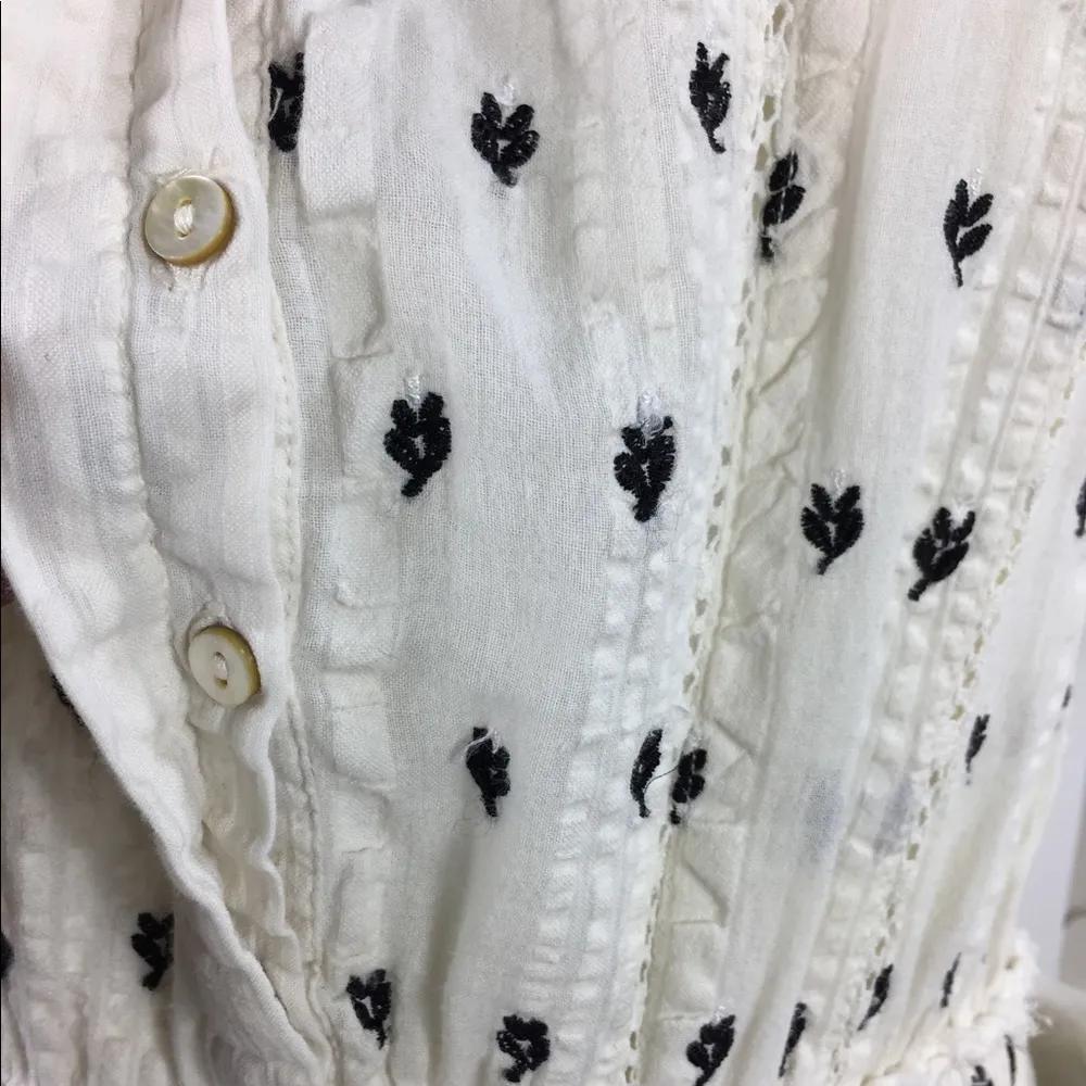 LoveshackFancy embroidered Tiered Dress Size XS - Image 12