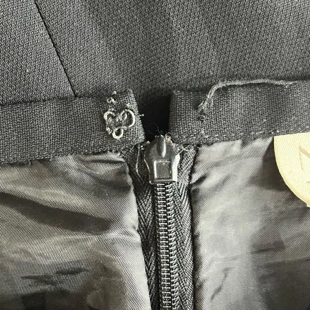 ‎Norton McNaughton Black Pencil Skirt Size 8 - Image 4