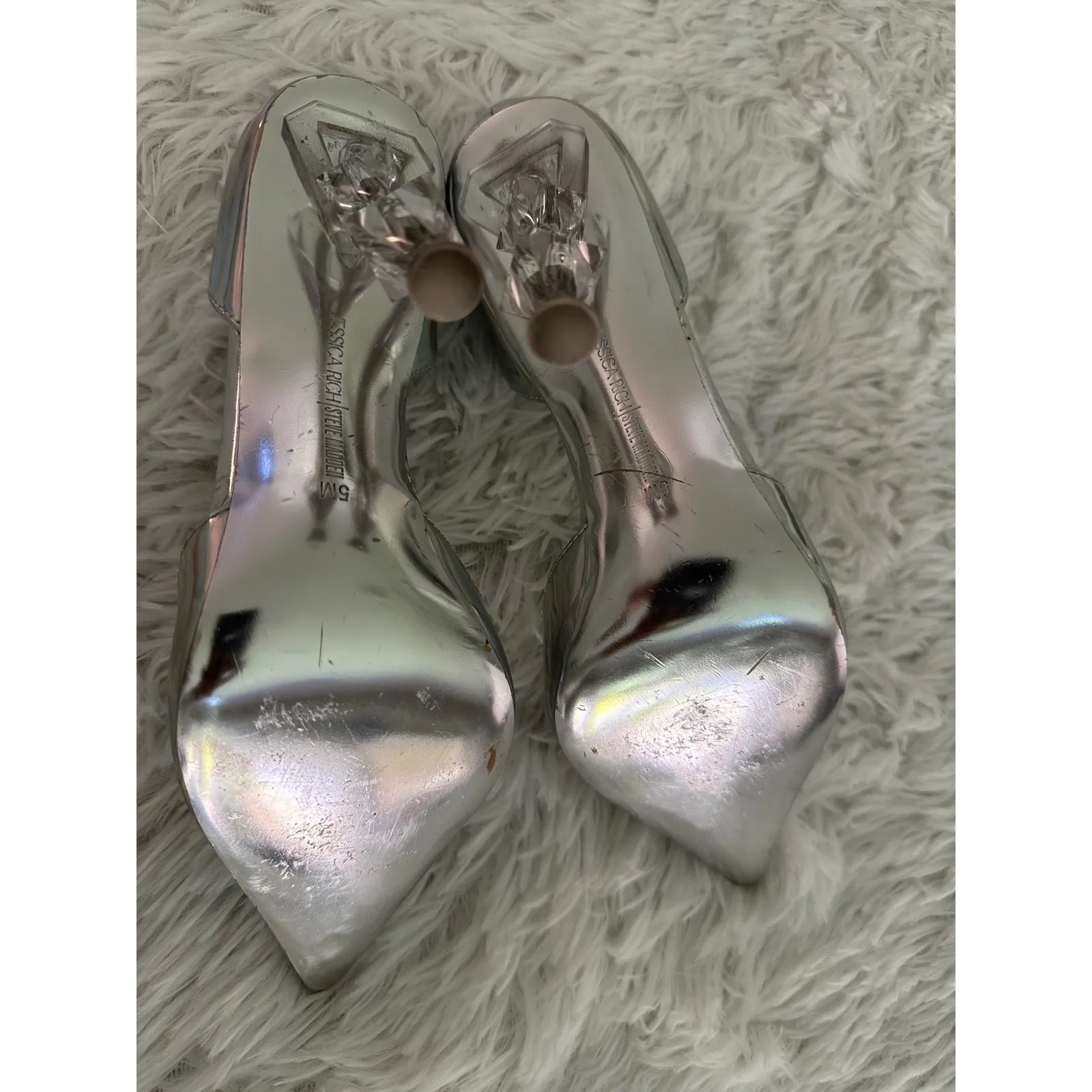 Jessica Rich x Steve Madden Talia Dorsey iridescent pumps Shoes 5‎ - Image 6