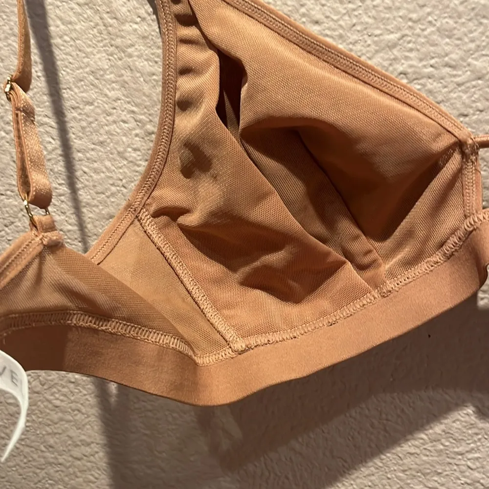 Lively Women’s Leopard Print Busty Bralette Size 1 or 32DD 32DDD 34D 34DD Tan - Image 11