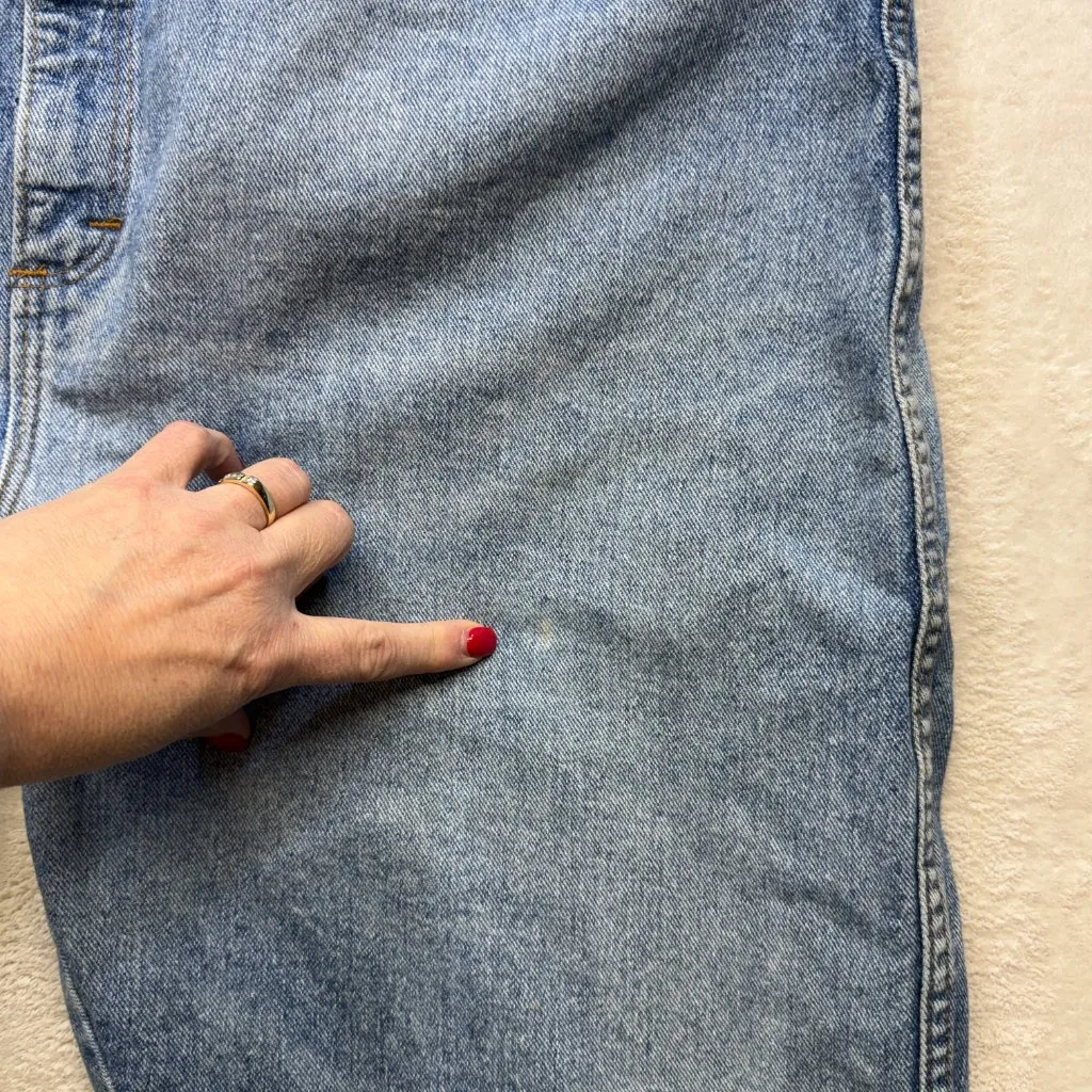 80's & 90's Vintage Wide Leg Zena Jeans Women's Size 22 Blue - Image 8