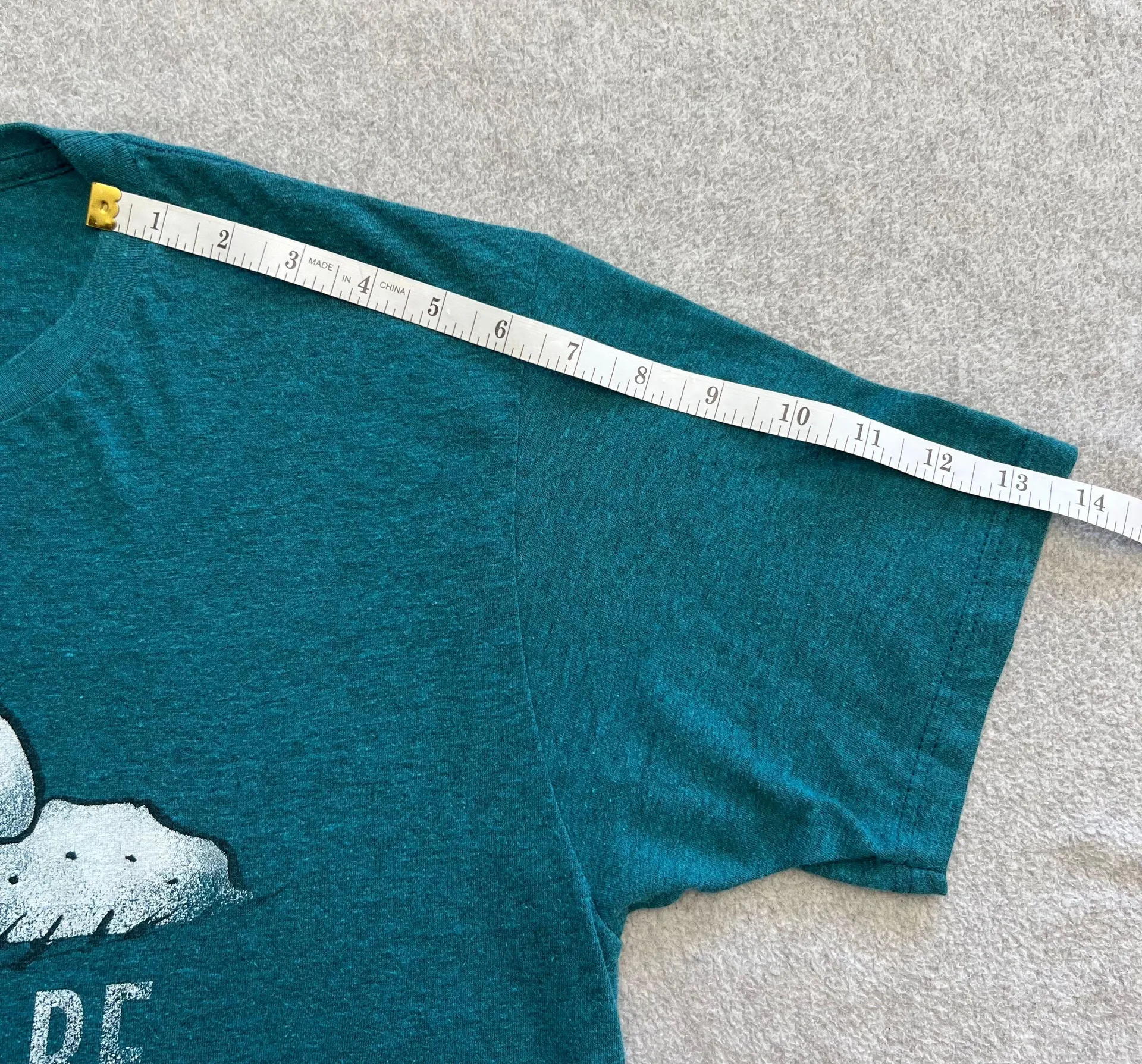 Peanuts Snoopy I’d rather be sleeping tee size medium Blue - Image 4