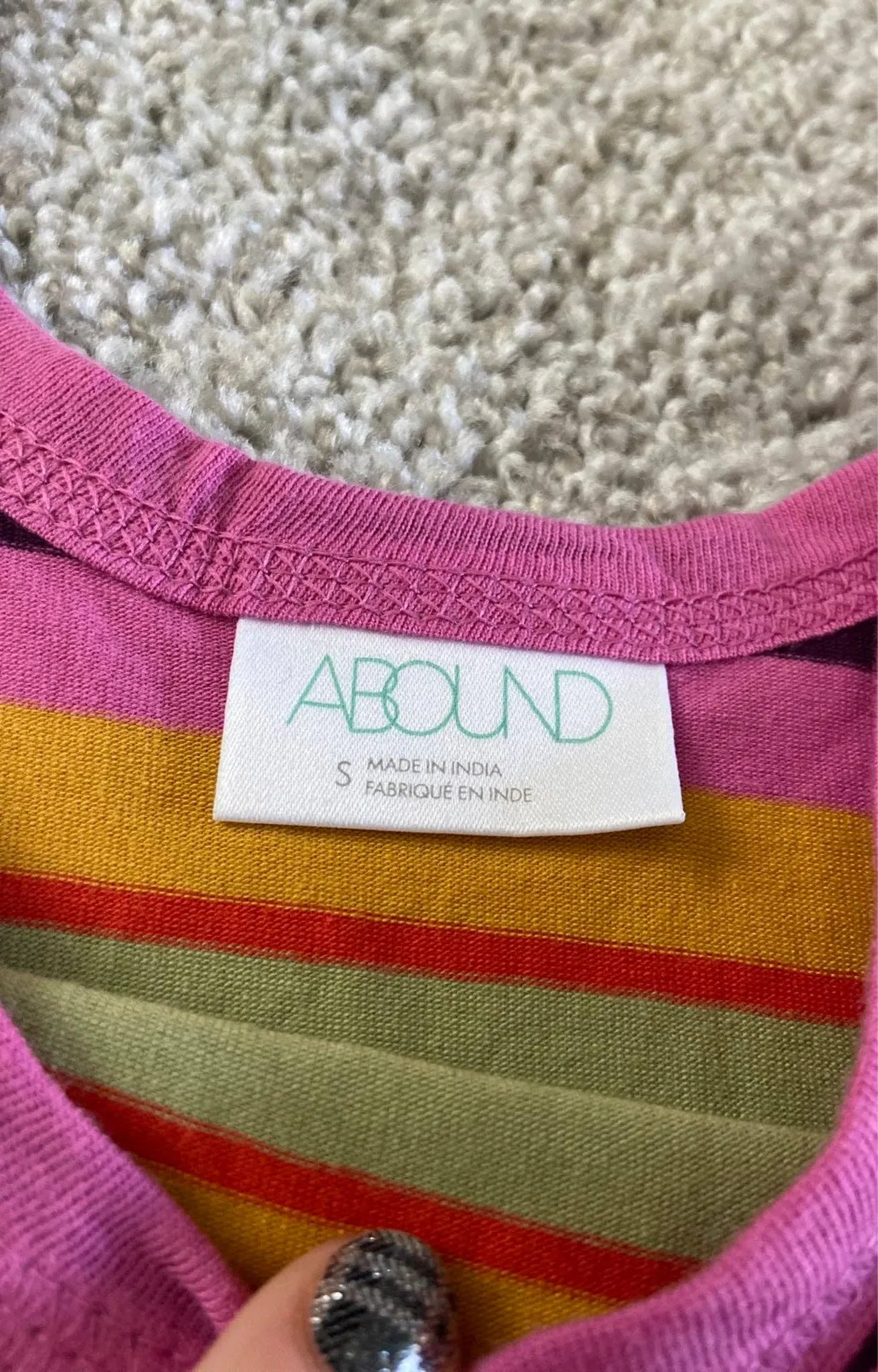 Abound  rainbow‎ top small - Image 2