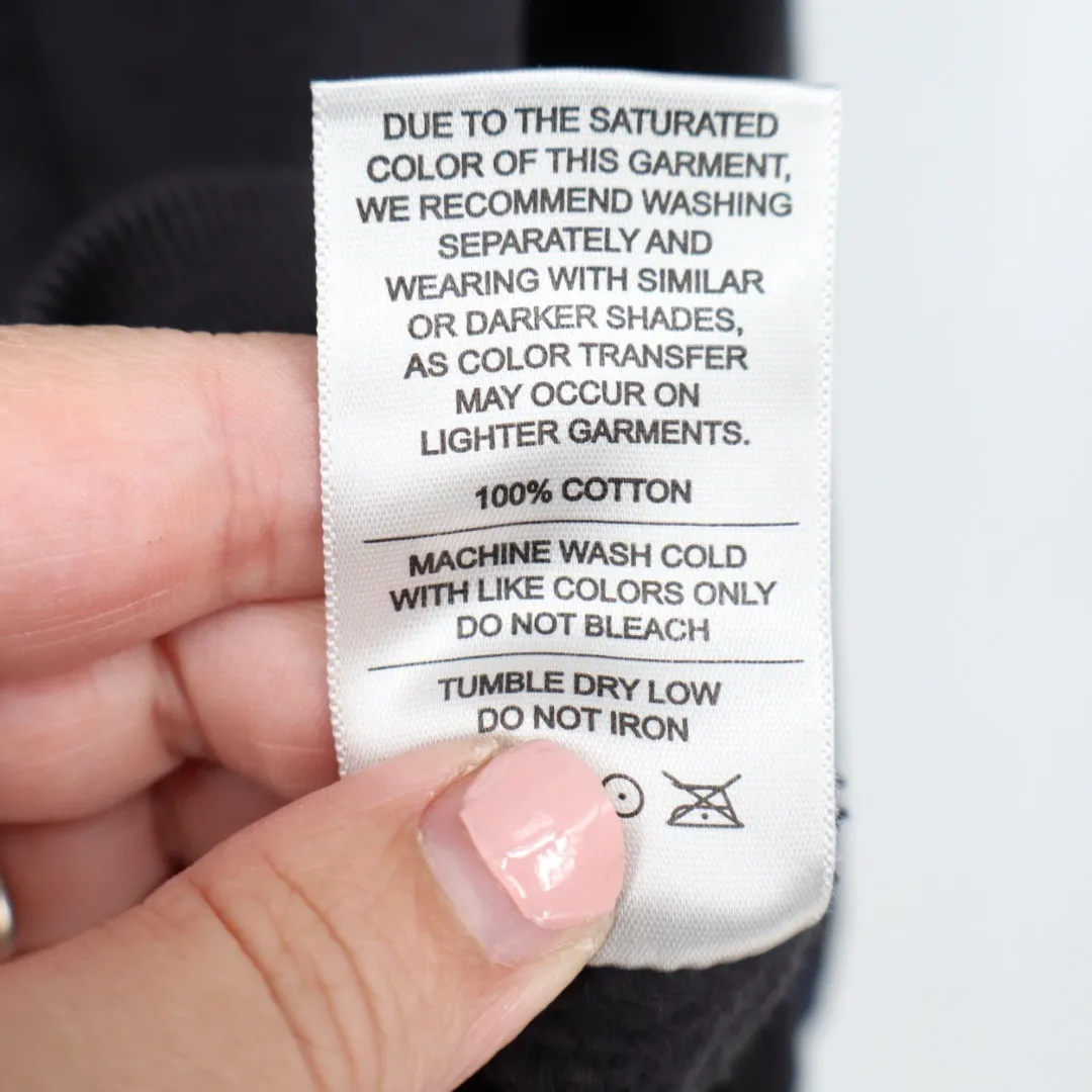 American Giant Unisex American Vintage Pullover Made in USA Size XS Black - Image 6