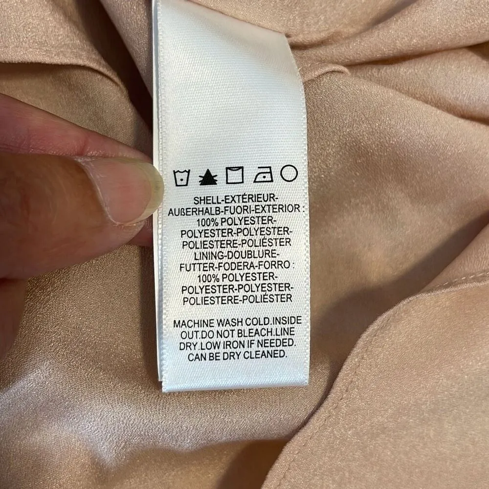 Dress the Population‎ Womens Floral Eyelet Off Shoulder Dress Blush Medium NWT - Image 10