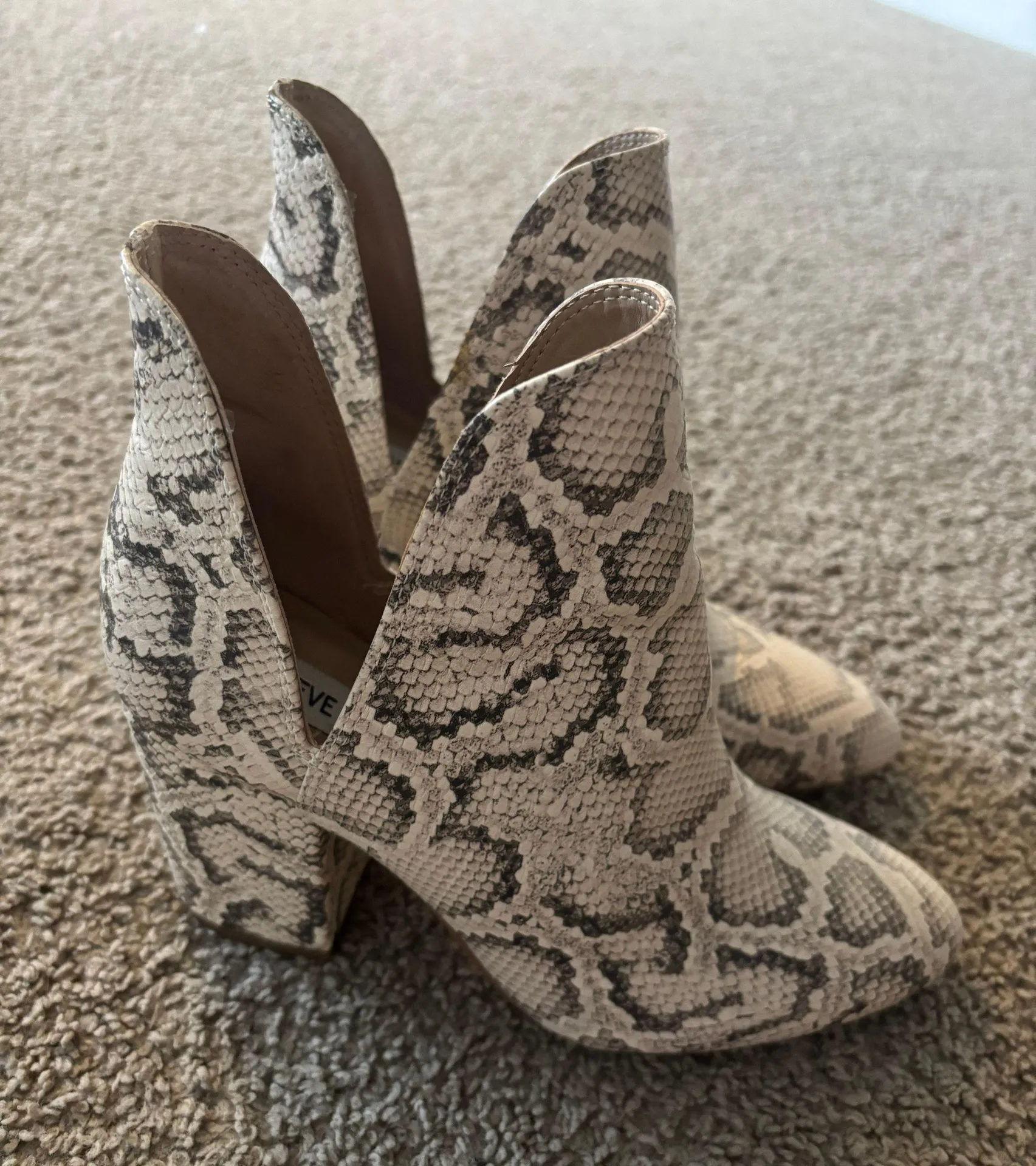 Snakeskin Booties - Image 2