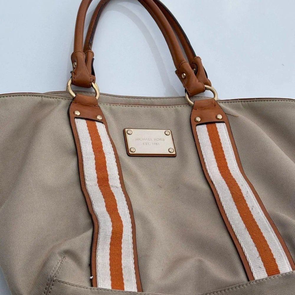 Michael Kors Fulton Leather Handle  Tote Bag! - Image 9