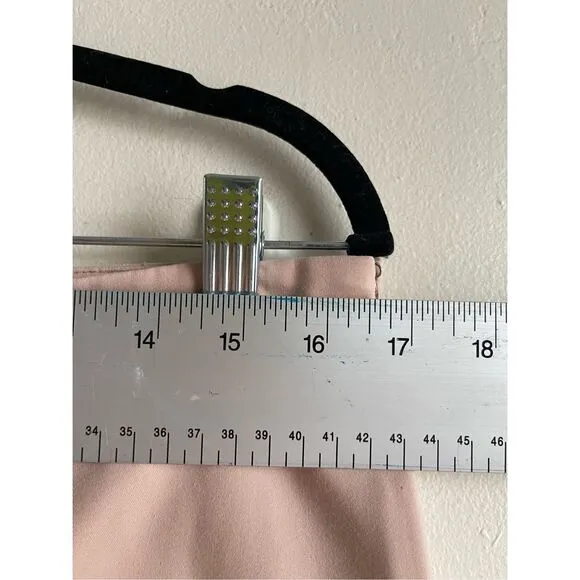 B4 Chaus Dress Pants Cropped Ankle Career Casual‎ Blush Pink Trousers Tan Size 8 - Image 5