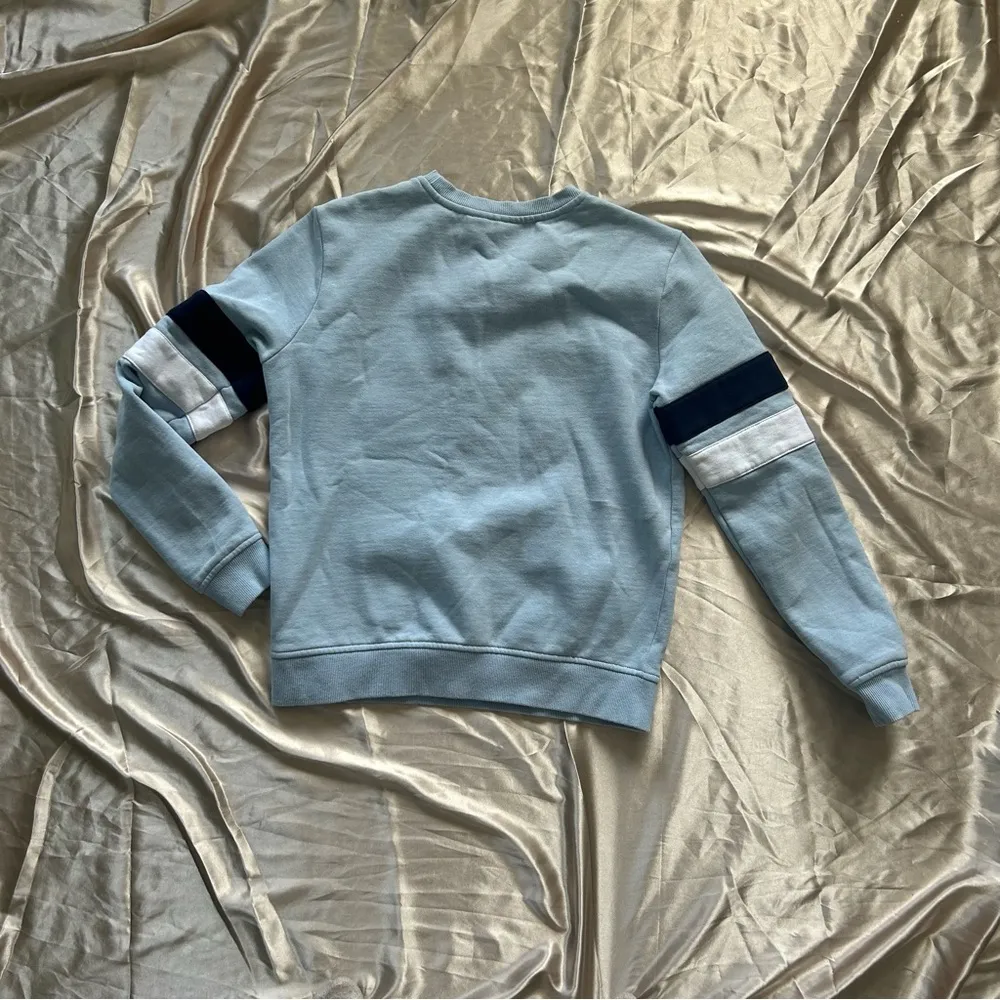 Blue Fila Crewneck Sweat Shirt - Image 2