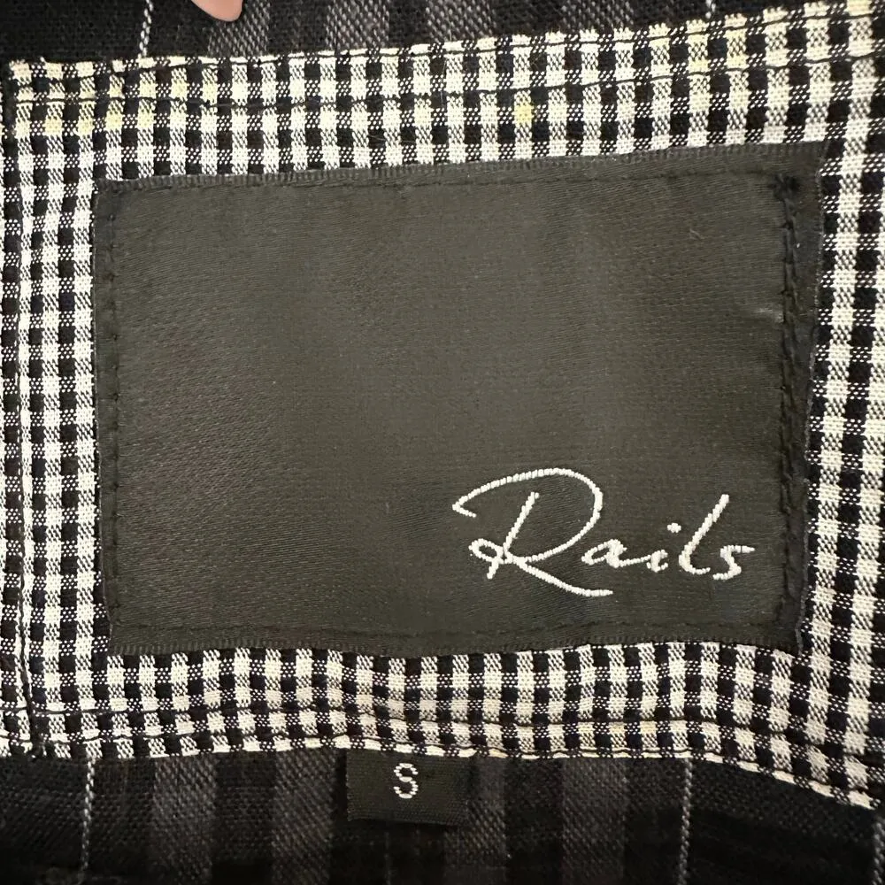 Rails Blazer Black Women's Size Small - Image 3