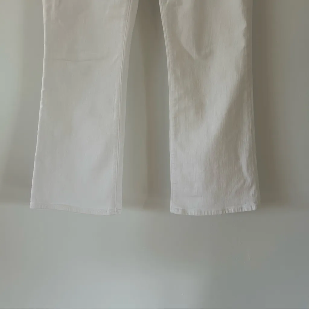 Madewell  Kick Out White Jeans Size 30 - Image 4