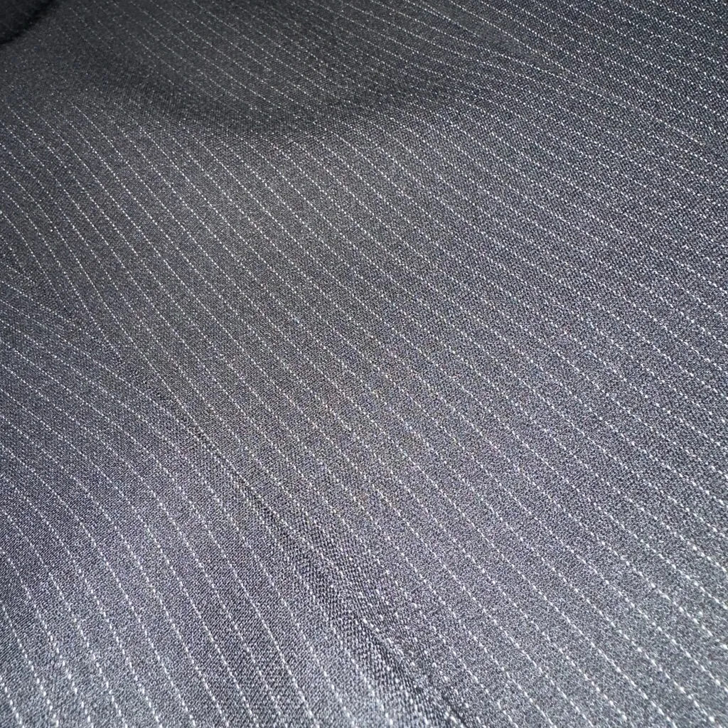 Stresa ASL‎ Black Pinstripe Women's Blazer and Skirt Set size 4 - Image 9