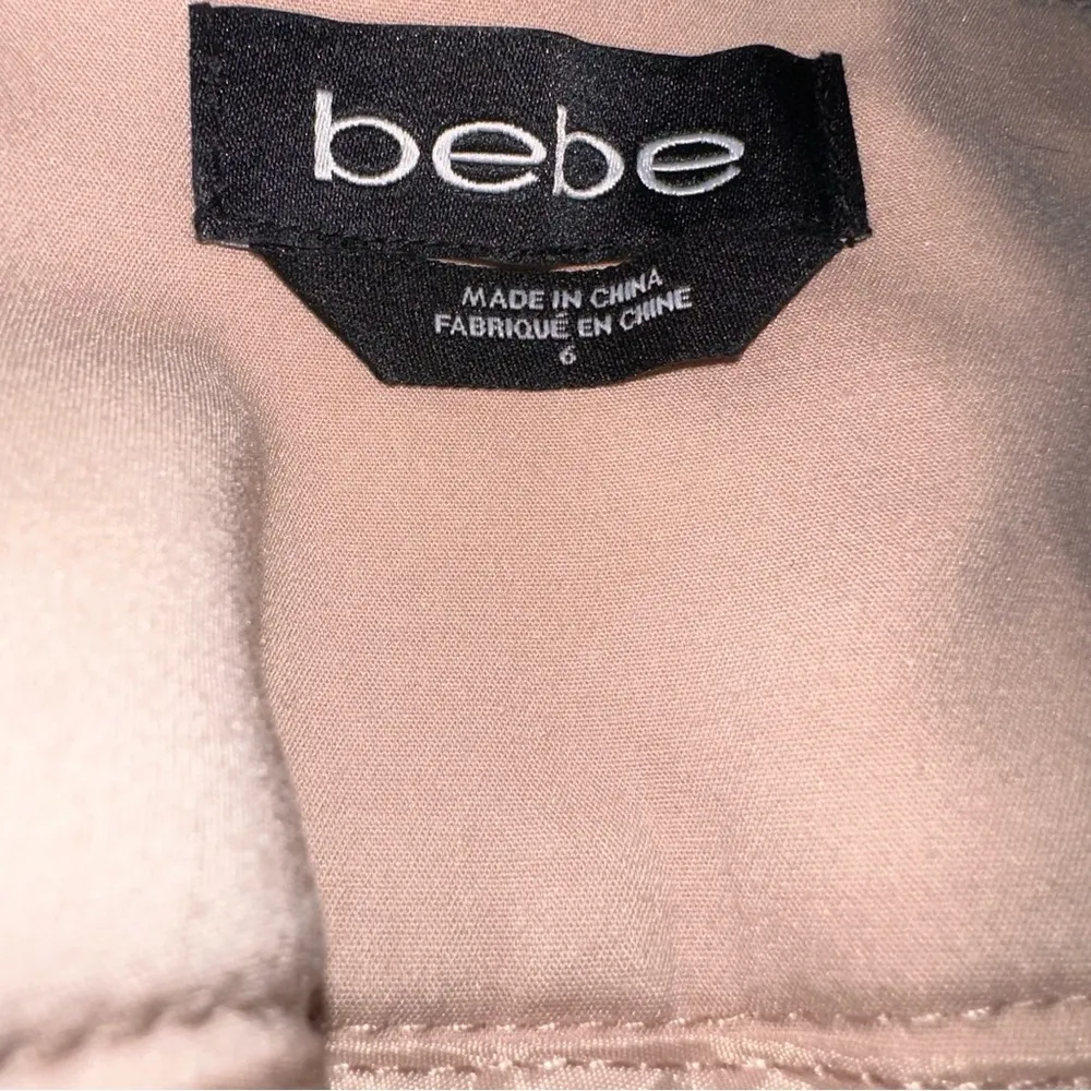 Pale Pink Ankle Zipper Trouser Pants Size 6 - Image 3