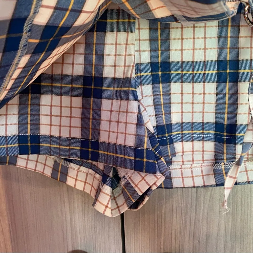 Like An Angel Plaid Skort Size Large - Image 2