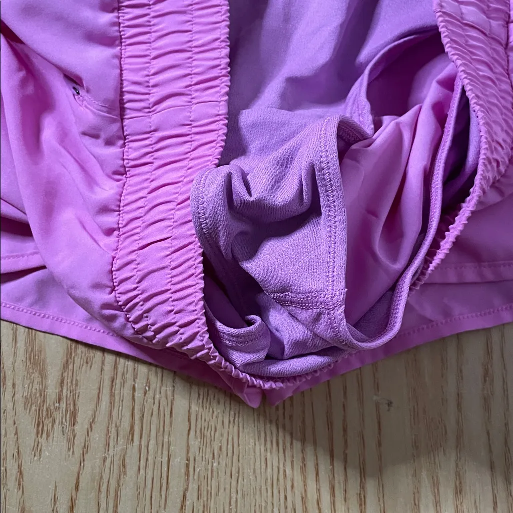 B9 New Women’s All in Motion Purple/Pink Athletic Shorts Liner 3” Inseam Size XL - Image 5