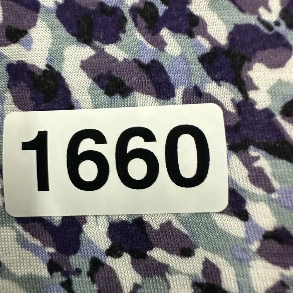 Jaclyn Smith Long Sleeve Button Pajama Shirt Stripe Womens Large Blue - Image 8