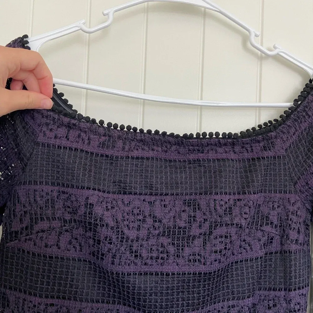 EUC | White House Black Market women’s lace off shoulder formal sheath dress — 0 - Image 3