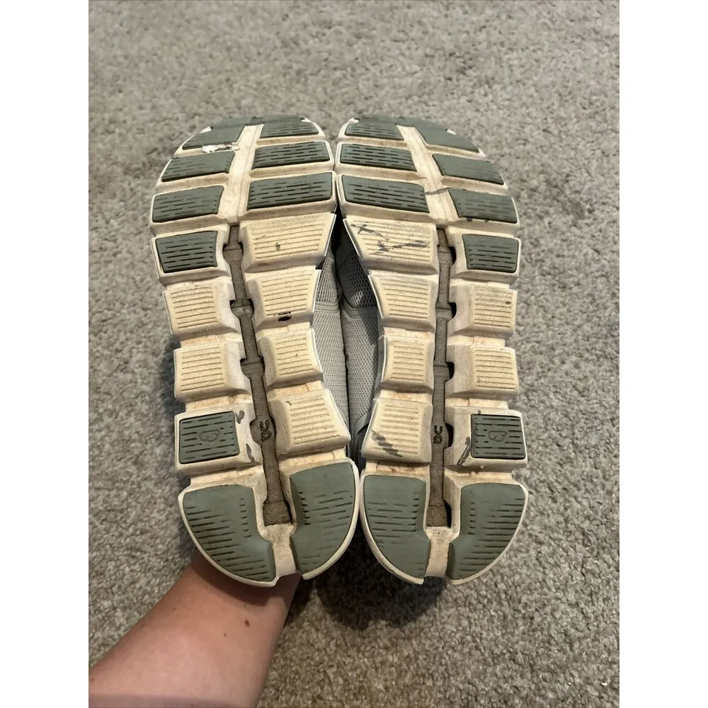 On Cloud 5 Running Shoes Sneakers in Surf / Cobble Womens Size 10 Blue - Image 5