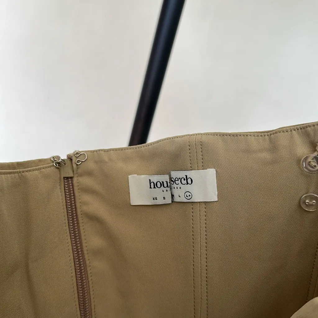 HOUSE‎ OF CB 'Audette' Camel Structured Corset NWOT size XL - Image 7