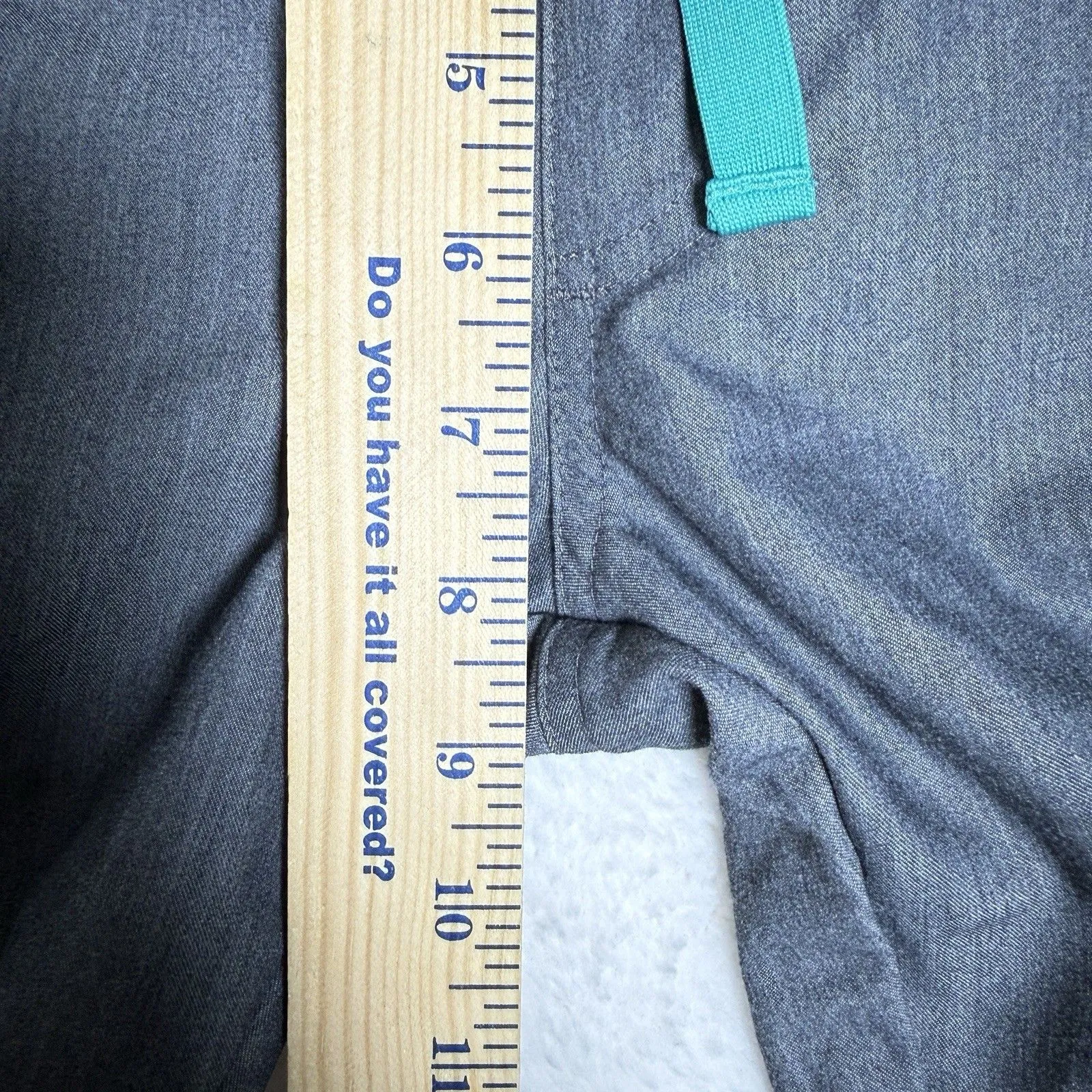 Figs Womens High Waisted Yola Skinny Scrub Pants Size XXS Graphite Grey - Image 5