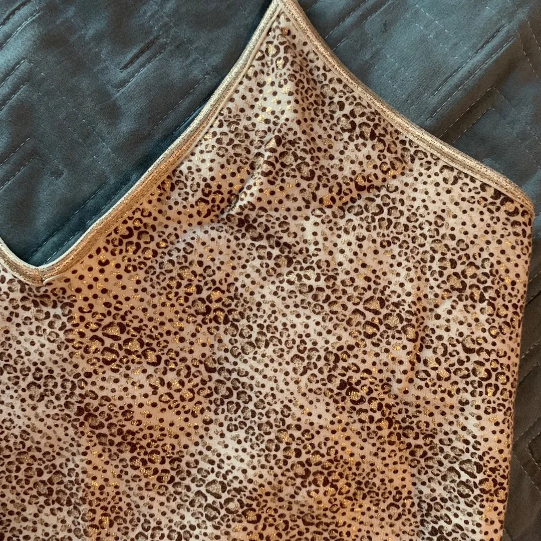 basic leopard stretch halter top - Image 7