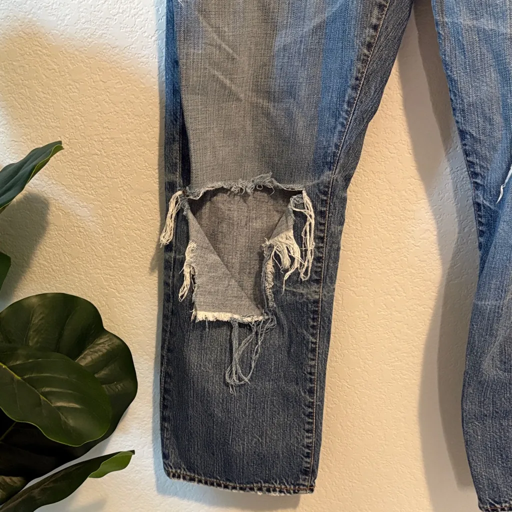 AG Adriano Goldschmied Relaxed Fit Distressed Jeans - Image 6