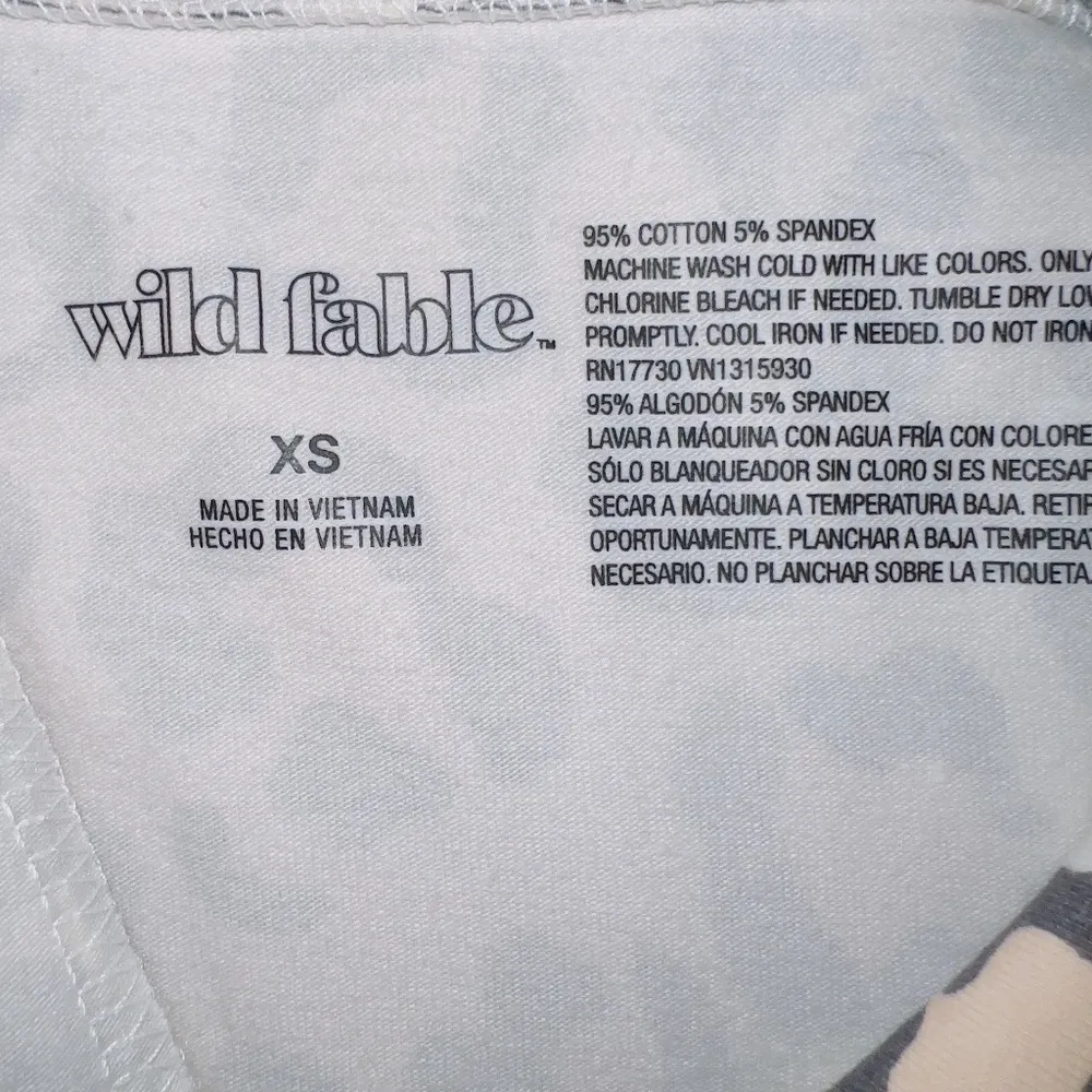 Wild Fable Leopard Print High Rise Ankle Length Leggings size XS - Image 5