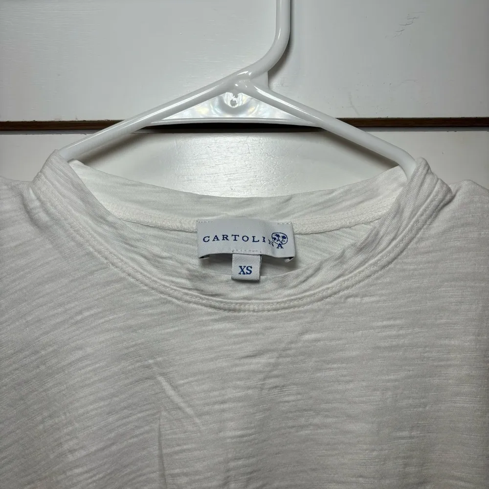 Cartolina Nantucket Connie Ann Top White Size XS - Image 4