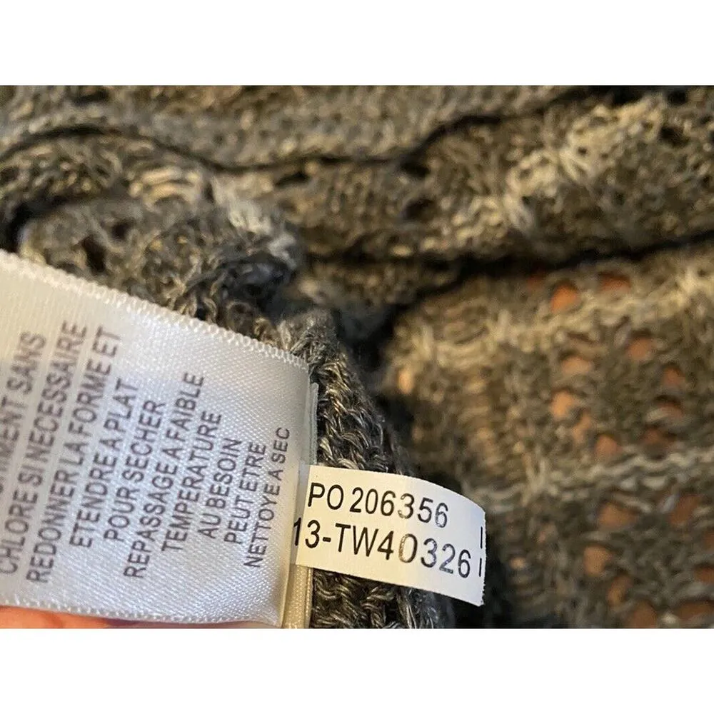 Tommy Bahama Linen Women's Open Knit Cover Up Medium High Low Top Beach Lake - Image 6