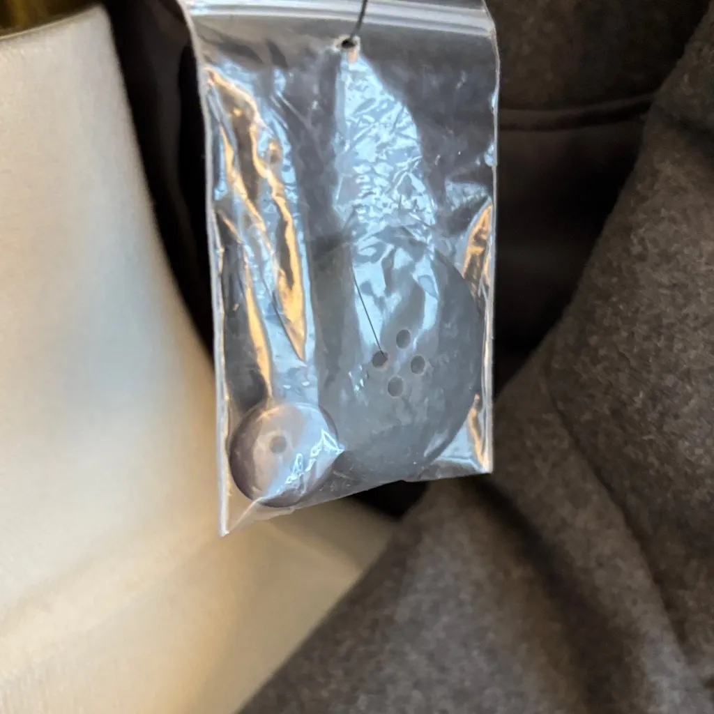 Vertigo Paris NWT  Light Heather Gray Notch Collar Coat – Size XL – MSRP $360 - Image 6