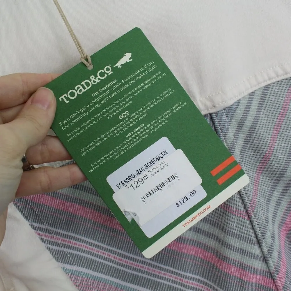 Toad & Co Norma Jean Jacket in Salt‎ M White Size M - Image 8