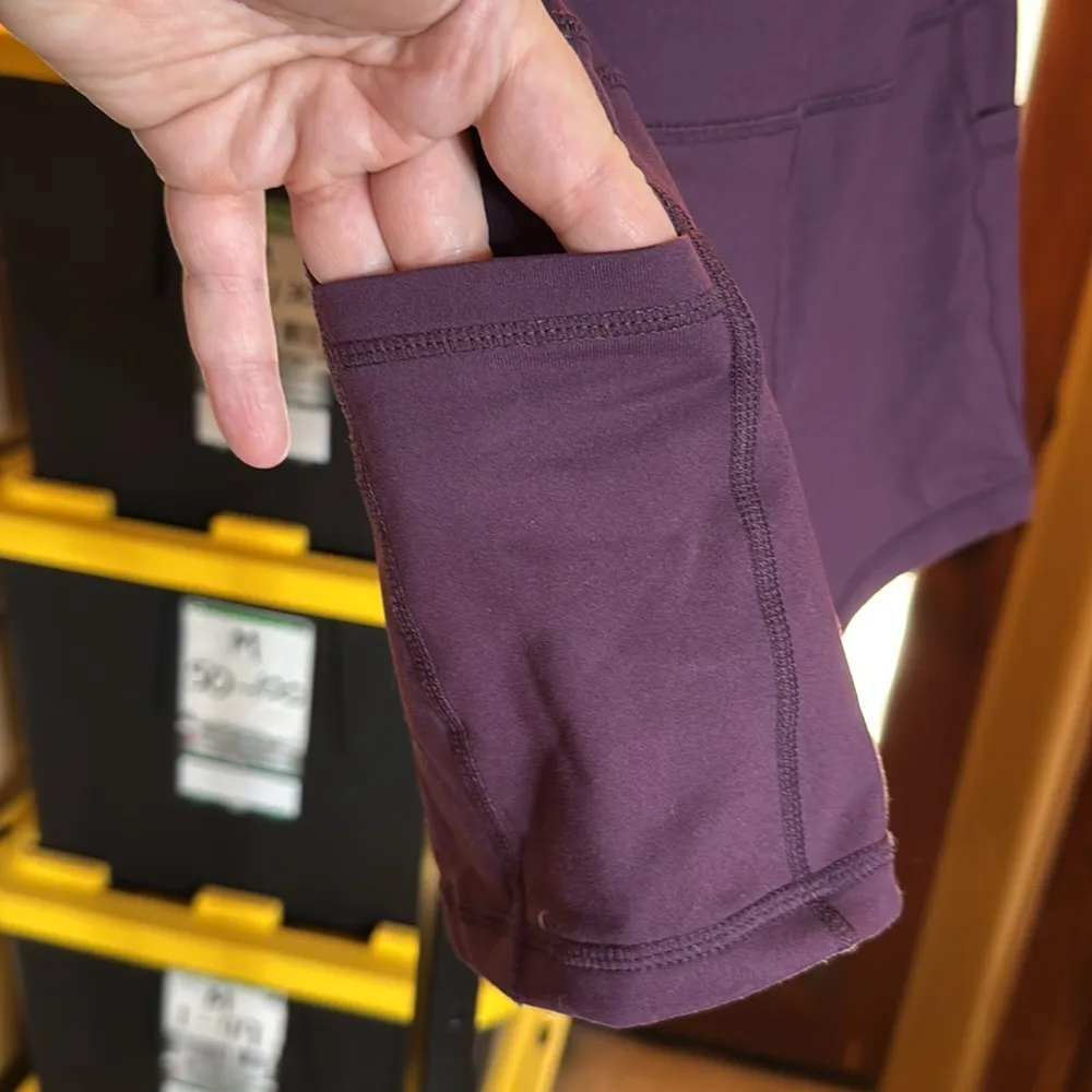 Born Primitive DOUBLE TAKE BOOTY SHORT w/ Side Pockets Size Medium Purple - Image 2