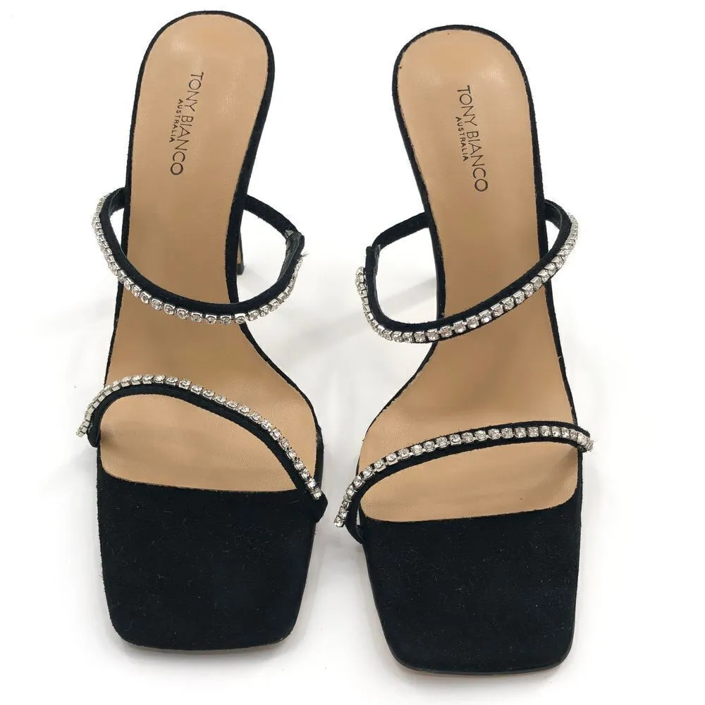 Tony Bianco Fletcher Mule in Black‎ Suede - Image 2