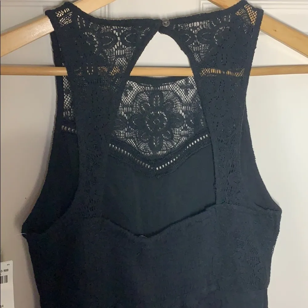 Hollister Black Lace Top Dress - Image 8