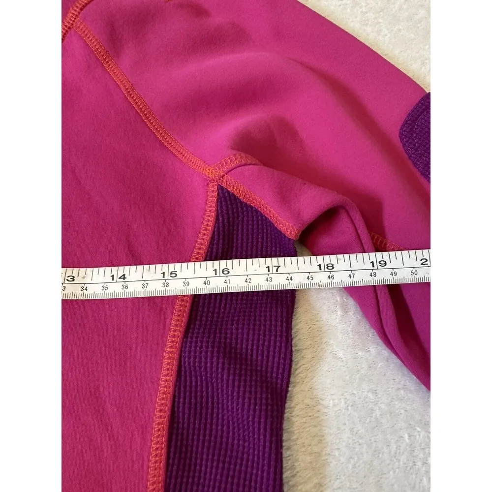 Title Nine Half Zip Pink Long Sleeve Women’s Size S - Image 4