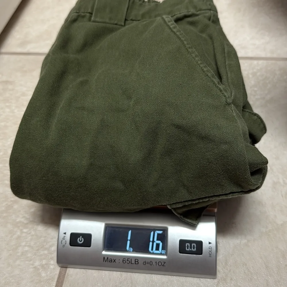 Aritzia TNA Army Green Cargo Pants Straight Leg - Image 8