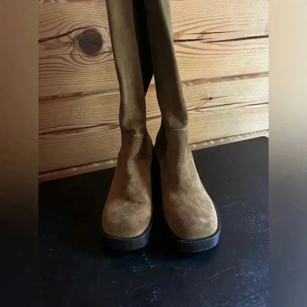 Steve Madden NWT  Notion women’s boot in tan suede size 7 m - Image 2