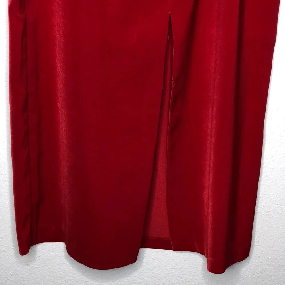 Vintage MetroStyle‎ Skirt Set Red Size 16 - Image 15