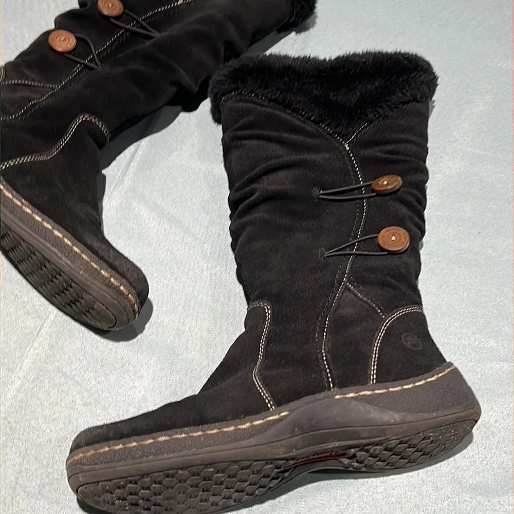BARETRAPS ESHA Suede Tall Snow‎ Winter Boots Fully Lined Insulated Sz 8 B88 - Image 2