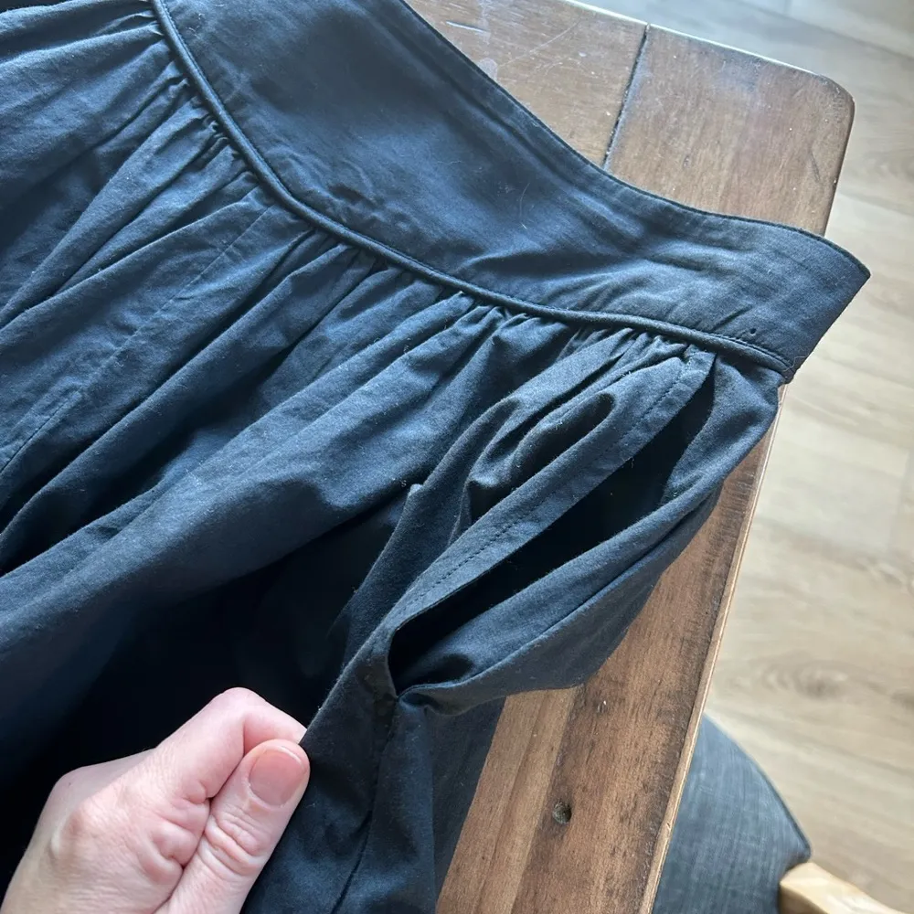 Lilla P Yoke Cotton Skirt Black - Image 6