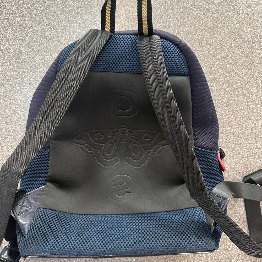 Desigual Butterfly Sequin Backpack Blue, Rare, Unique, Artistic! - Image 4